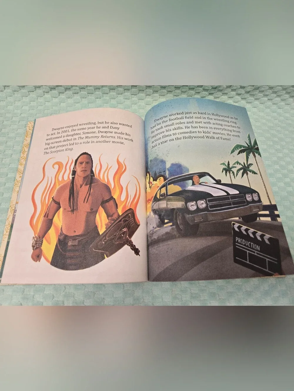 Dwayne Johnson A Little Golden Book Biography